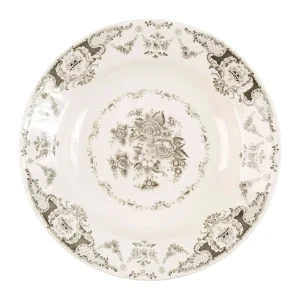 Comptoir De Famille Assiette Creuse En Faïence Gris D23cm – Clothilde 7