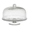 Côté Table Plat Sur Pied Avec Cloche D30xh25cm En Verre – Gaia 11
