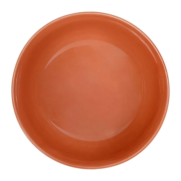 SEMA DESIGN Saladier En Grès Blanc Et Terracotta – Crakel 3