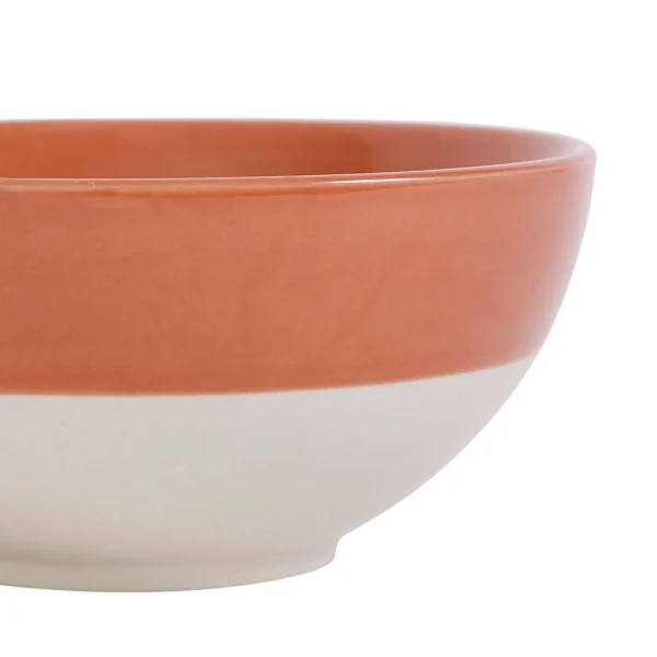 SEMA DESIGN Saladier En Grès Blanc Et Terracotta – Crakel 4